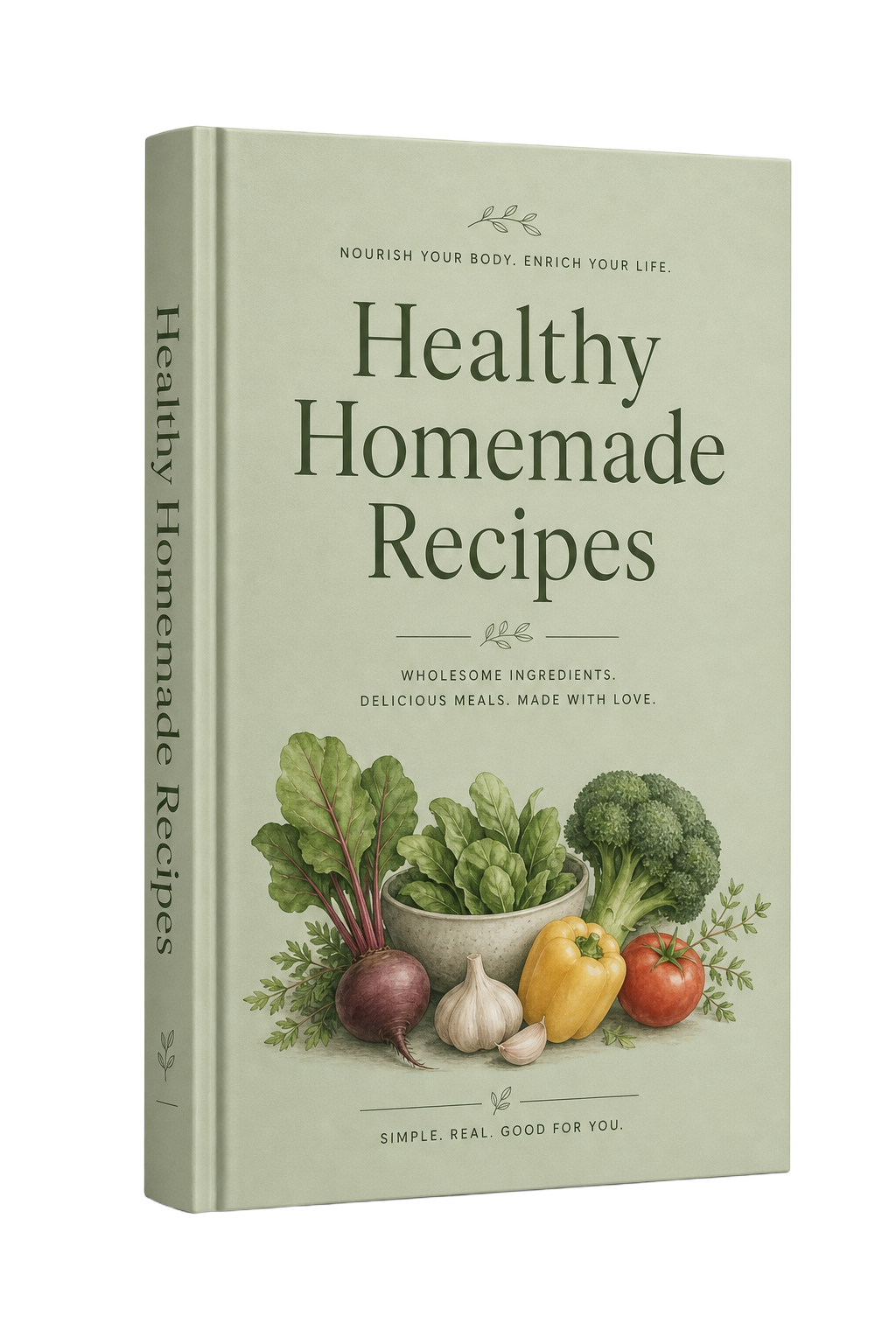 Healthy Homemade Recipes ebook cover